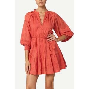 brown dress mini dress OCTAVIA MINI DRESS